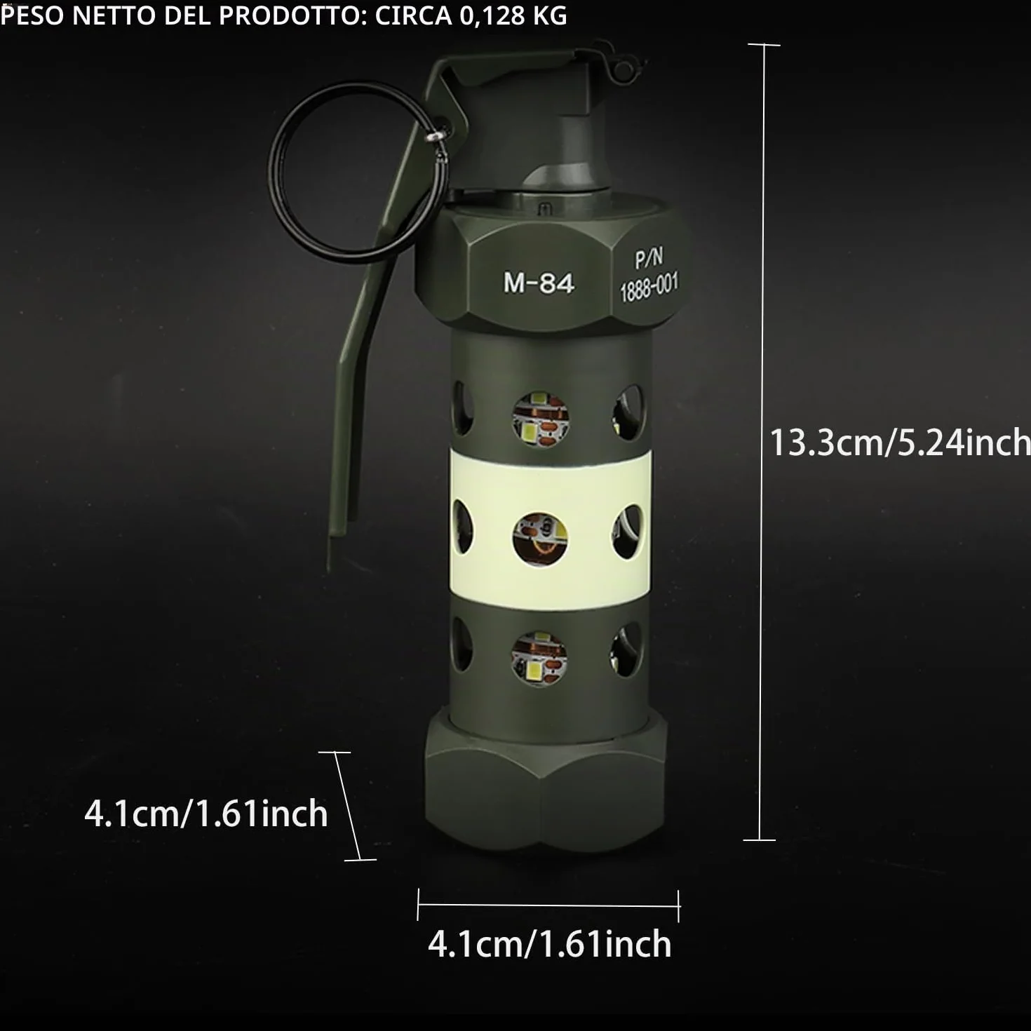 Airsoft Flashbang Tactical Hand Grenade Toy Outdoor Emergency Light Paintball CS Battle Game