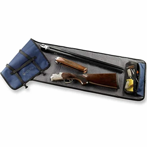 BERETTA Tappetino di Pulizia, Facile da Trasportare e Riporre, Si srotola Fino a 40x134cm per ospitare Anche i Fucili. Dotato di Sacchetto Interno con Zip.