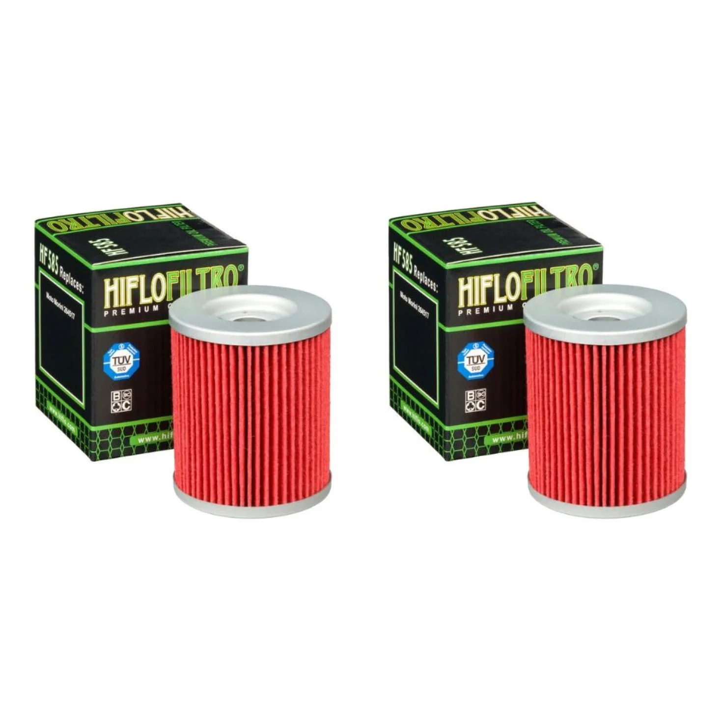 Set di 2 filtri olio compatibili con Morini 1200 Granpasso (ZLM030101) 2008 2009 2010 2011 2012