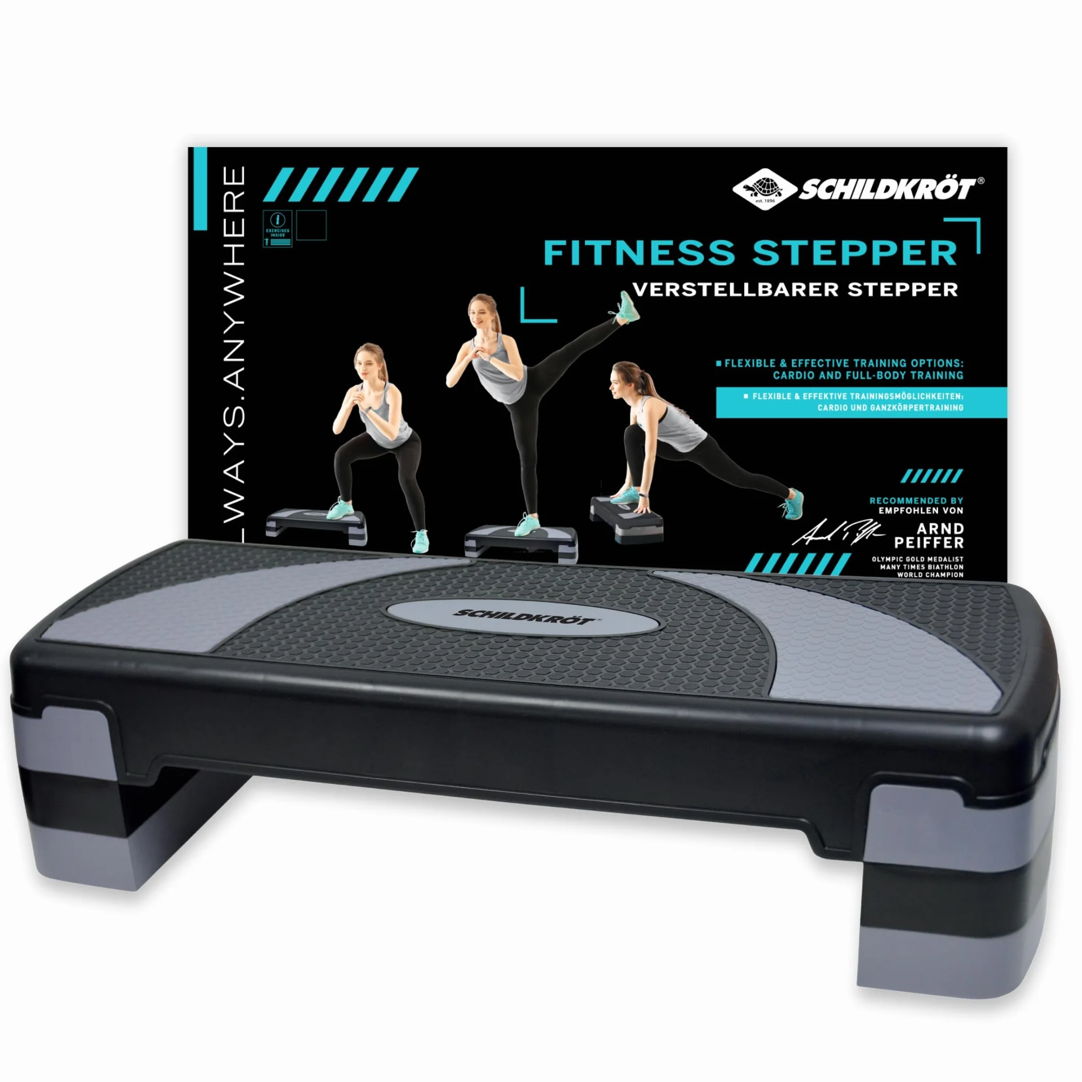 Schildkröt Fitness Stepper, 3fach