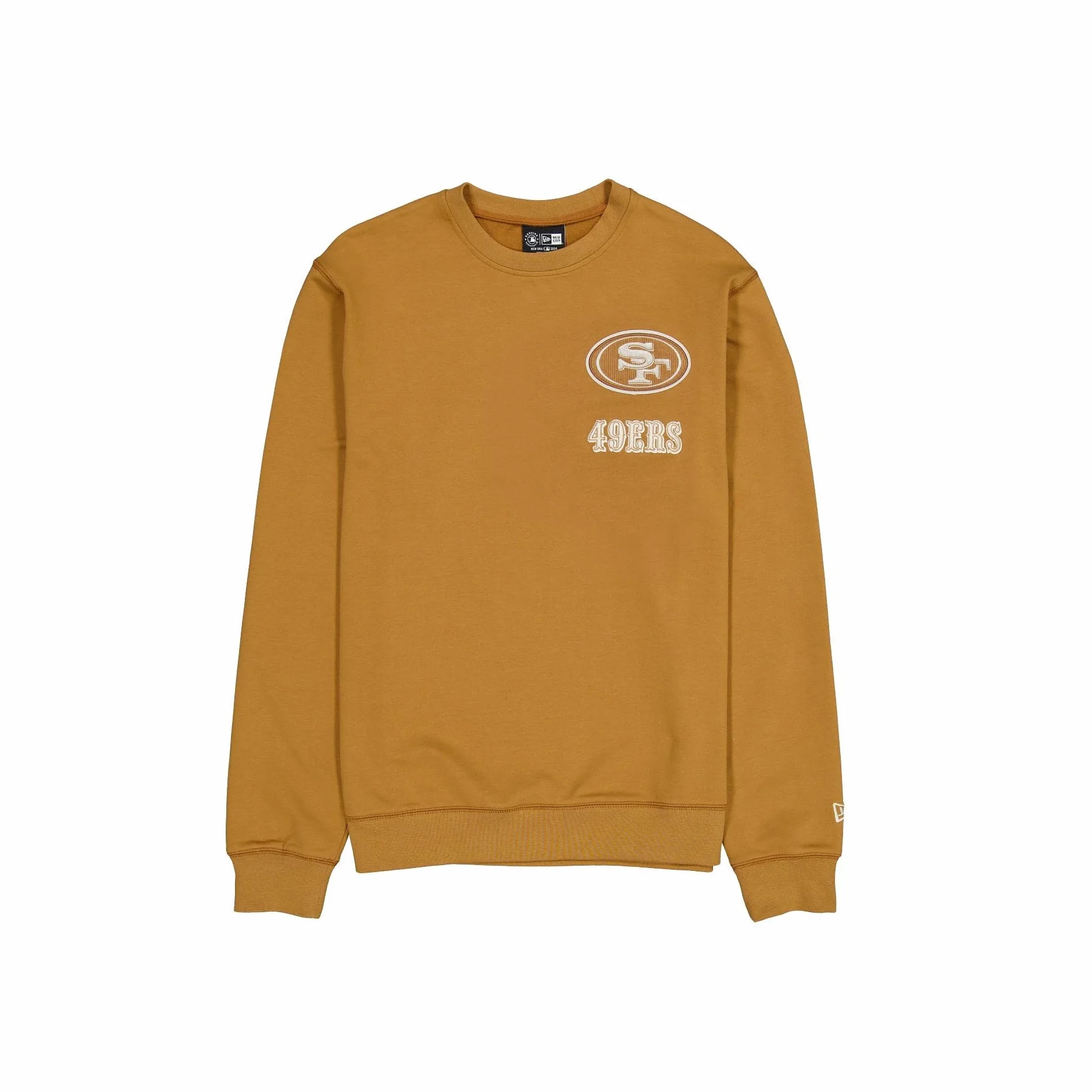 San Francisco 49ers Maglione Girocollo Unisex NFL Select Bronzo Chiaro
