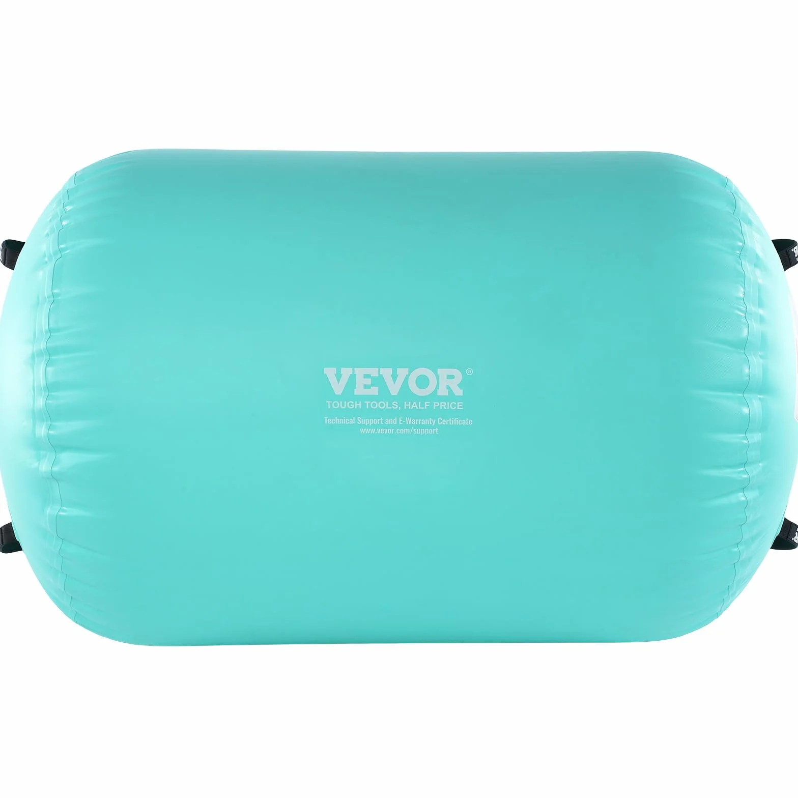 VEVOR Tappetino ad Aria, Rullo ad Aria Gonfiabile Rotondo, Canna d'Aria con Pompa Elettrica, Allenatore di piegamenti All'Indietro per Uso Domestico/Palestra/Yoga/Cheerleader/Parco/Acqua