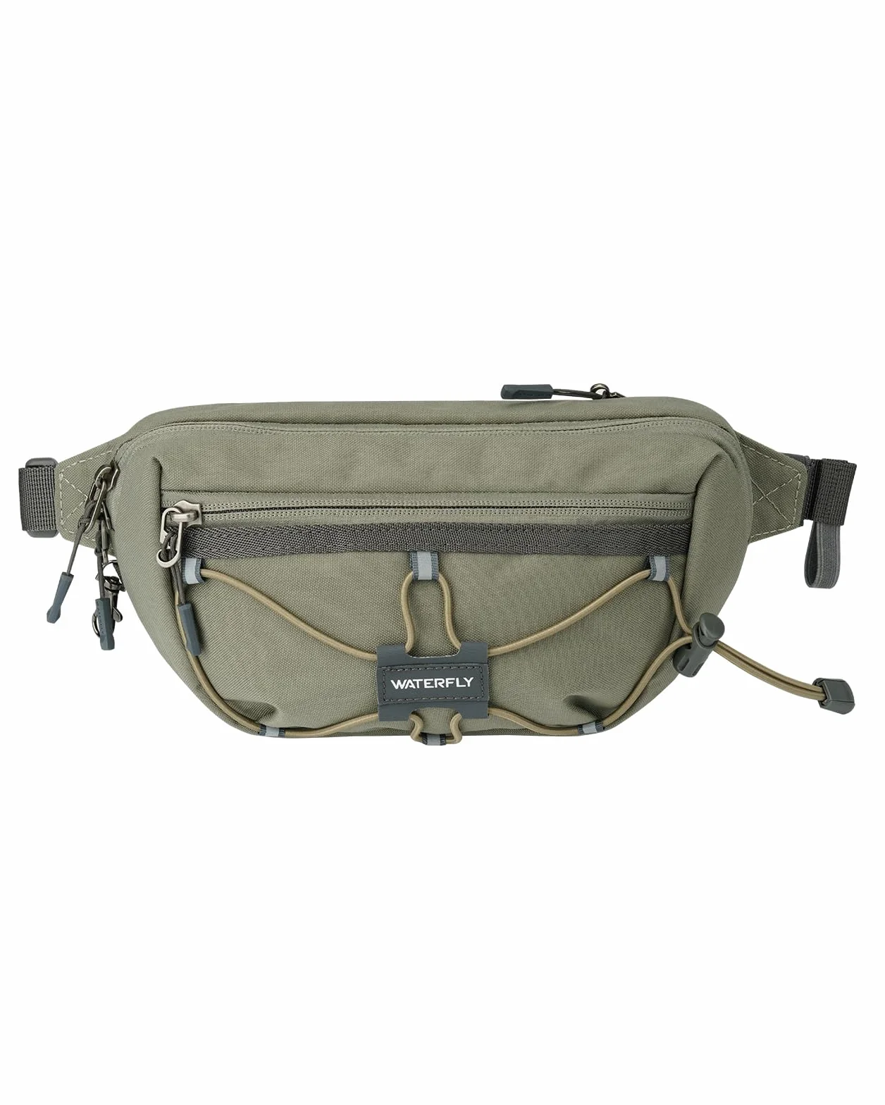 WATERFLY Marsupio Antifurto alla moda con Blocco RFID Fanny Pack Sportivo da Uomo Donna per Corsa Campeggio Trekking