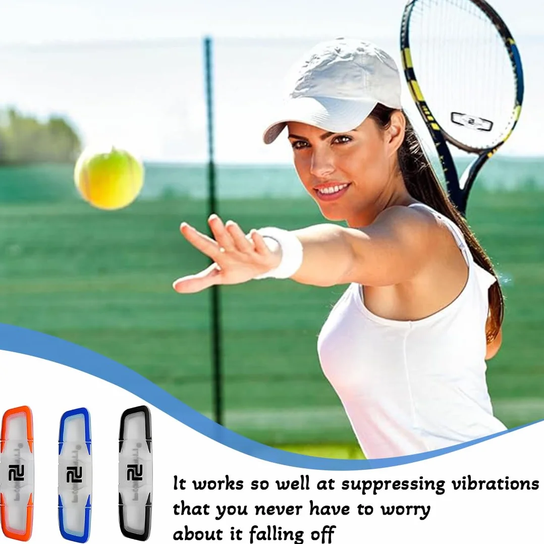 Racchetta Antivibranti 3 Pezzi Ammortizzatore Silicone per Tennis Padel
