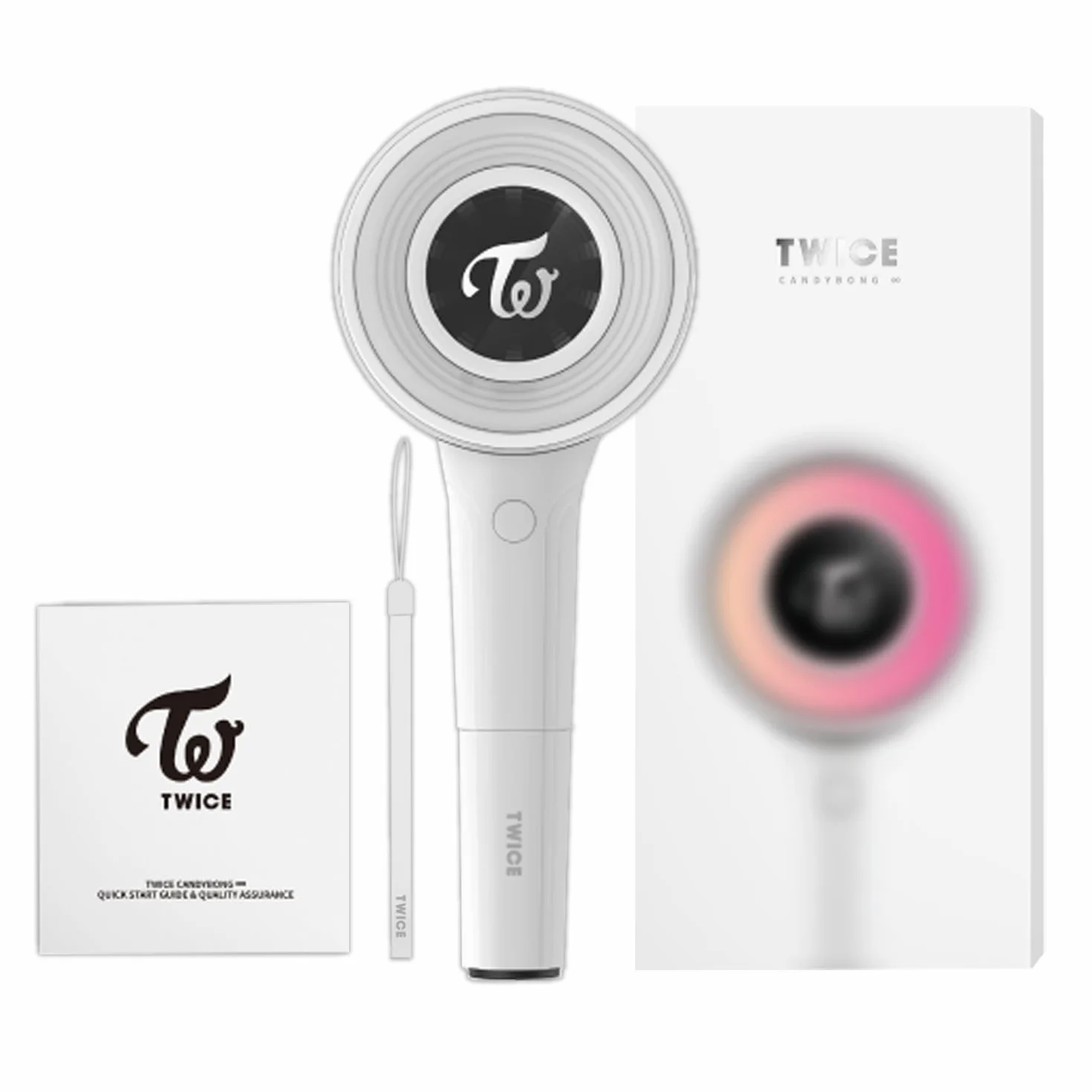 Twice Candybong Infinity Bastone Luminoso Ufficiale + 5 Cartoline Extra