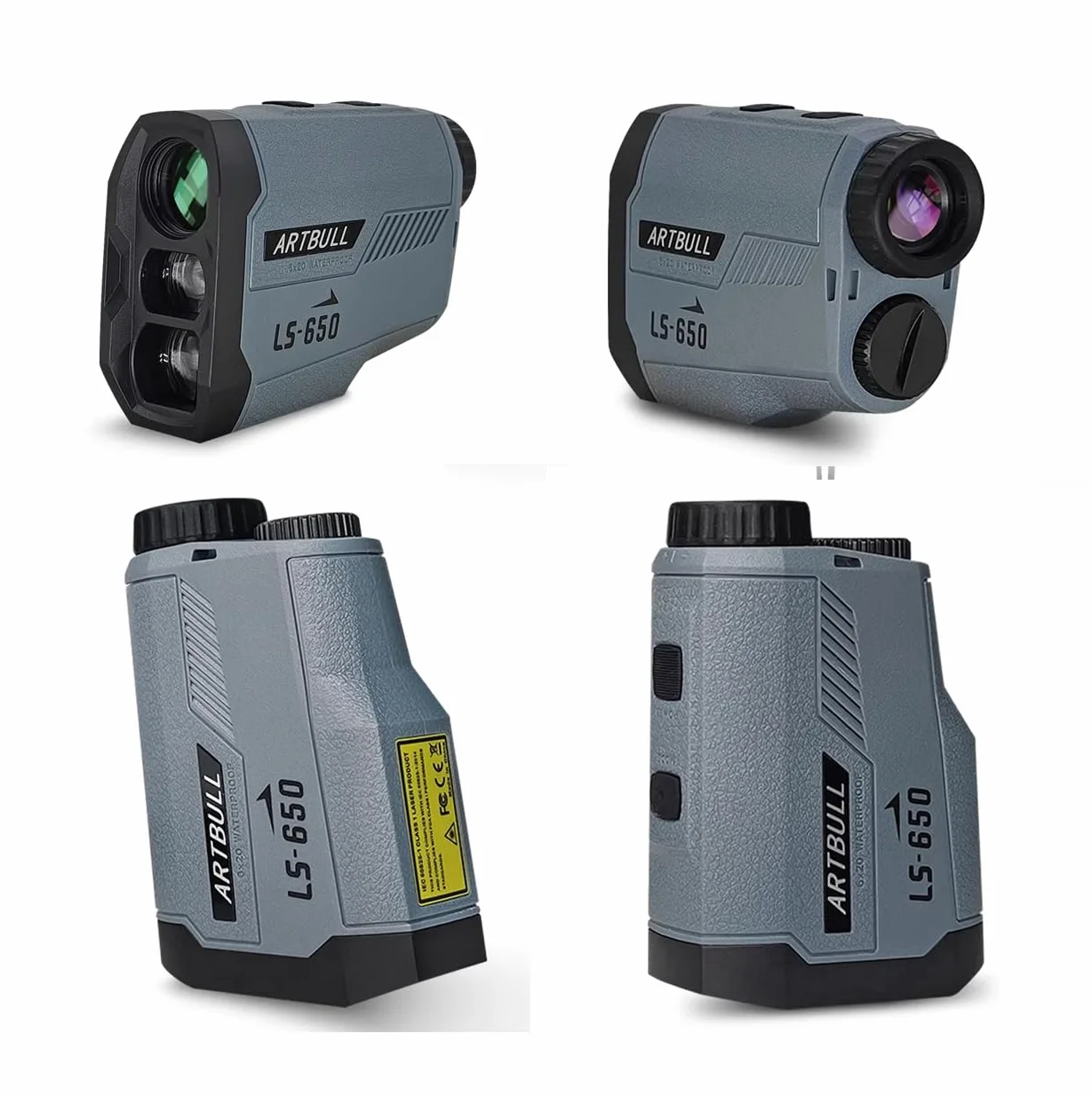 Telemetro da golf con interruttore di pendenza e blocco PIN 700 metri 5 modalità ±0,5 yd Precisione Flag-Lock 6x Ingrandimento Laser Distanza Meter per la caccia Monoculare Range Finder