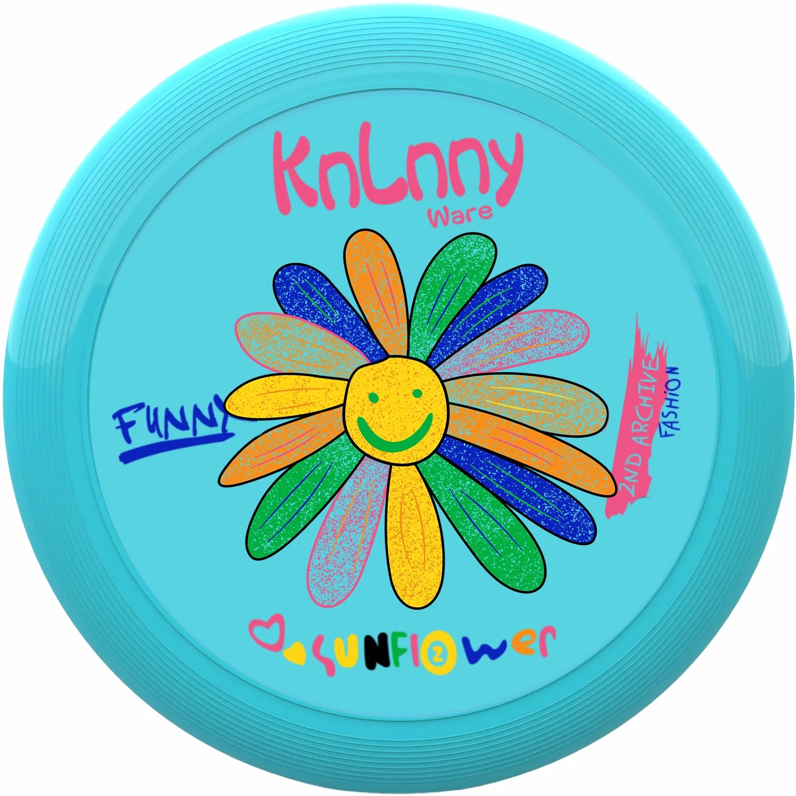 KnLnny Ware Disco Volante da 175 g – Giochi all'aperto, Campeggio, Spiaggia