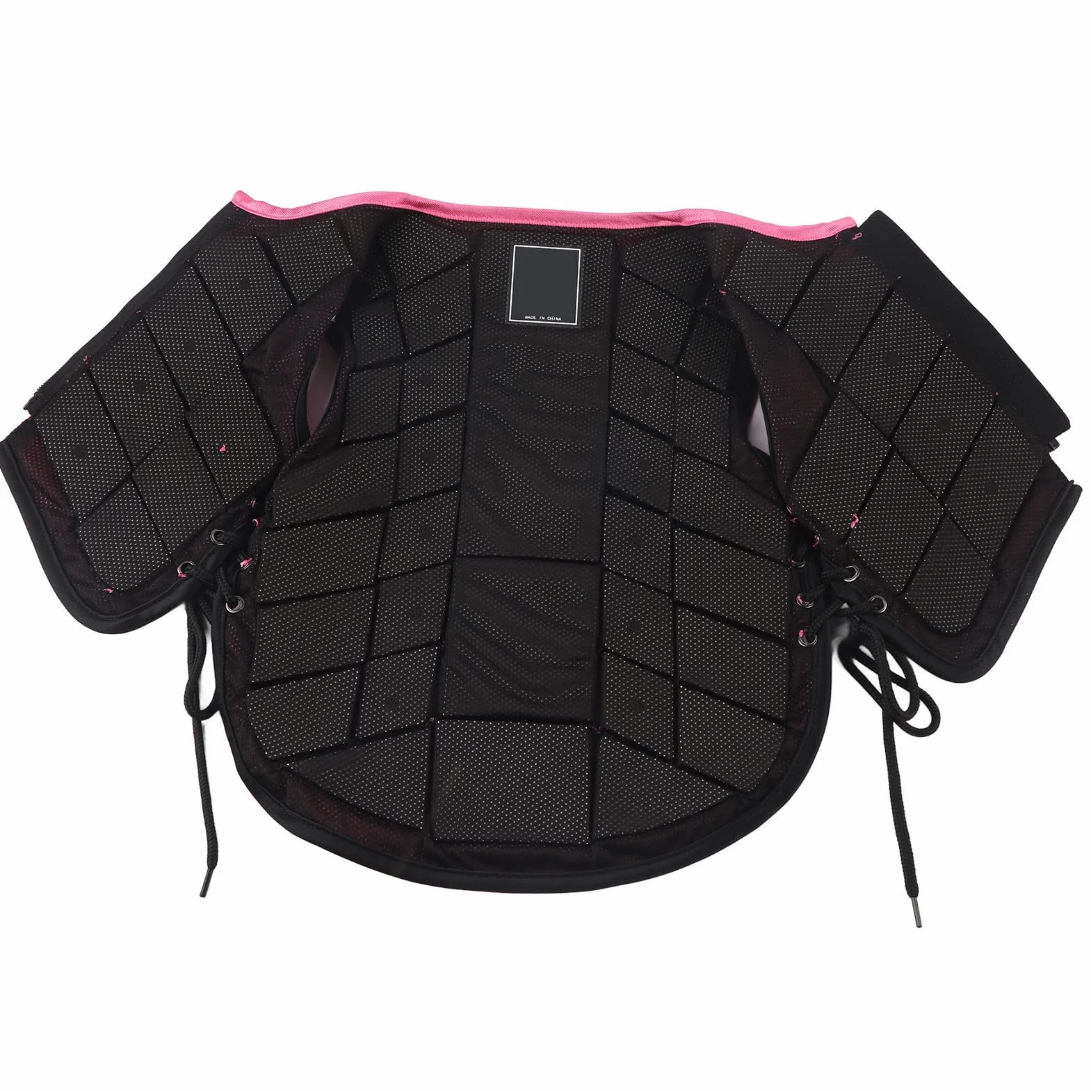 DEWIN Gilet da Equitazione per Bambini, Protezione per Il Corpo con Imbottitura in Schiuma di Sicurezza per Equitazione, Protezione per Il Corpo Rosa(CS)