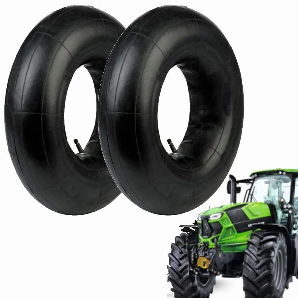 2 CAMERE D'ARIA 7.00/7.50-16 CON VALVOLA TR13 PER PNEUMATICI TRATTORE FUORISTRADA AUTO AGRICOLE MOTO