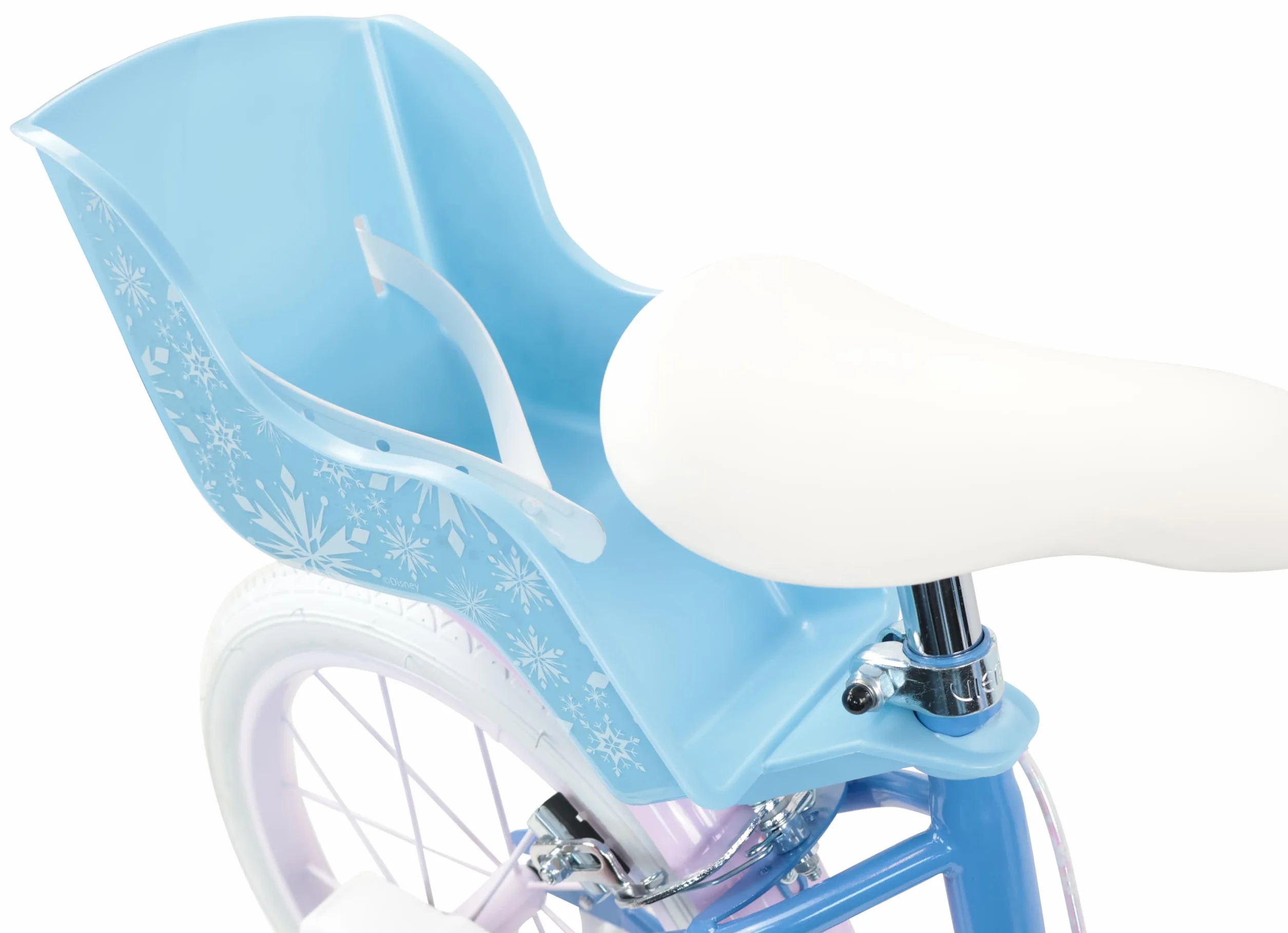 Denver Bicicletta Bambina 16 Pollici Frozen, Rotelle Rimovibili, Freni Caliper, Telaio Acciaio