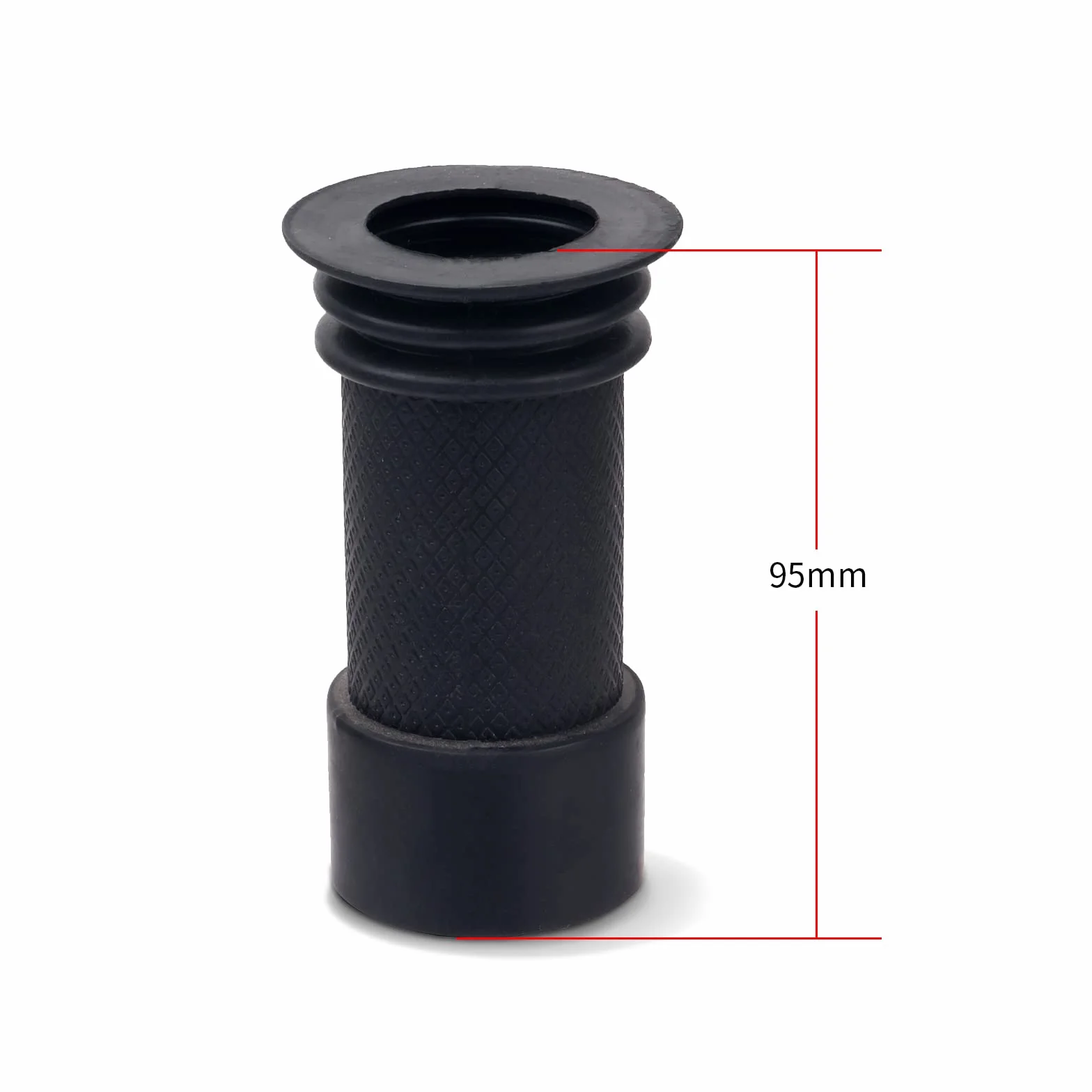 Copertura oculare in gomma per mirino da softair 40-43,5 mm protezione antiurto