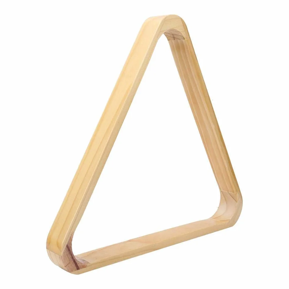 Biliardo Professionale in Legno Cornice Triangolare a Rombo Palle da Biliardo Treppiede Accessori