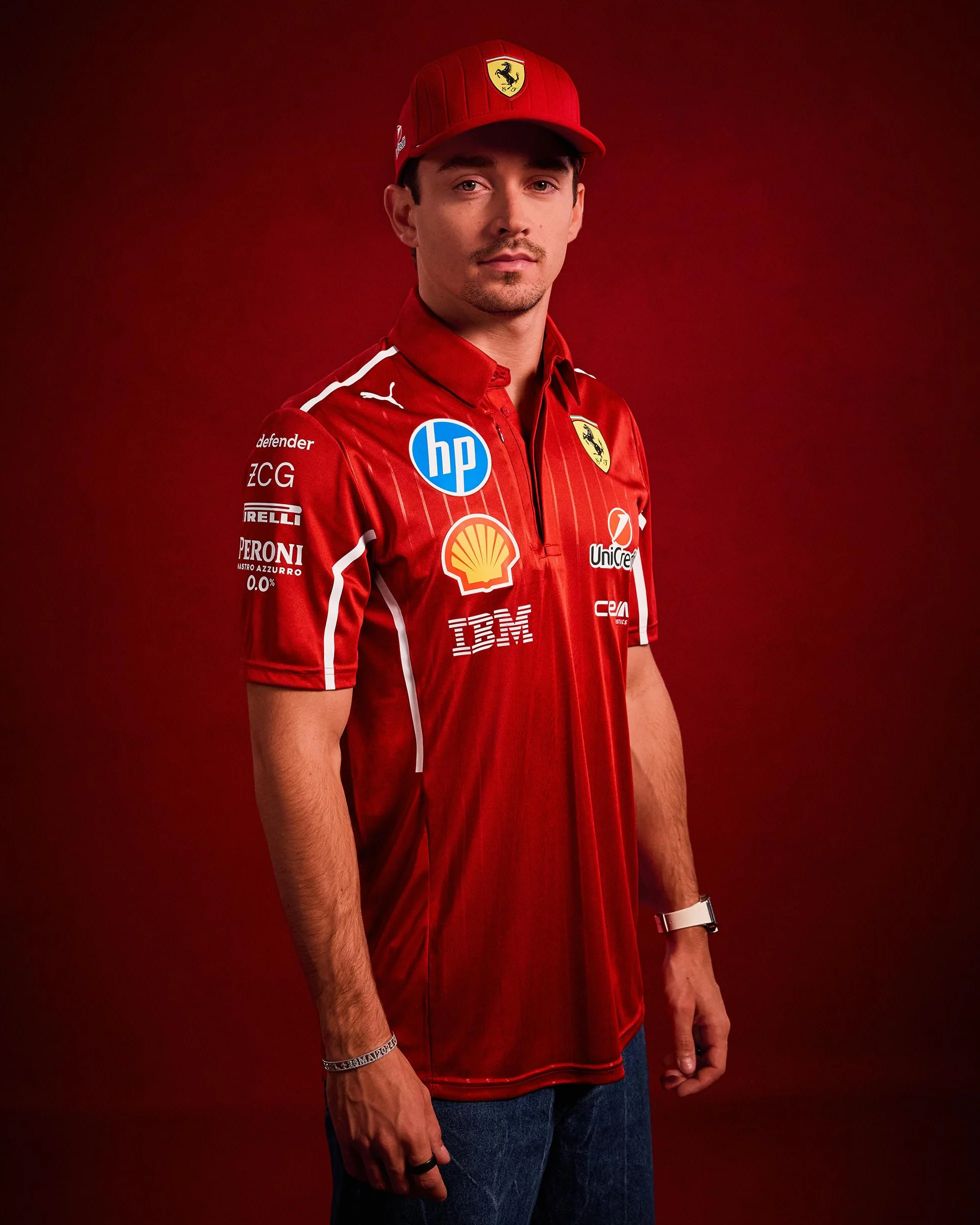 PUMA Scuderia Ferrari F1 Cappellino Charles Leclerc 2025