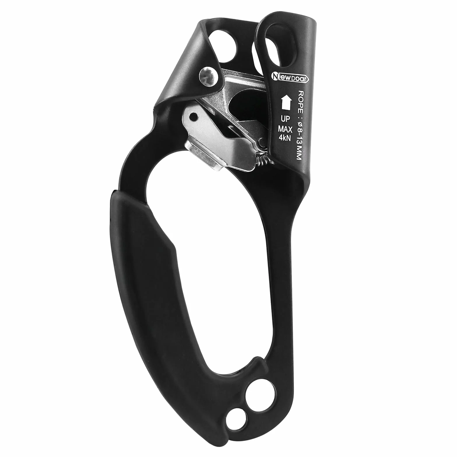 NewDoar Left Hand Ascender Rappelling Gear CE Rope Clamp 8~12 MM