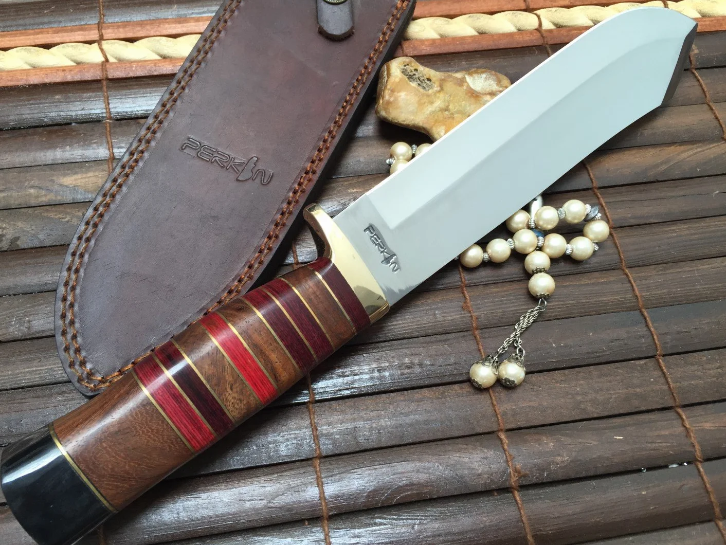 Coltello da caccia fatto a mano personalizzabile.