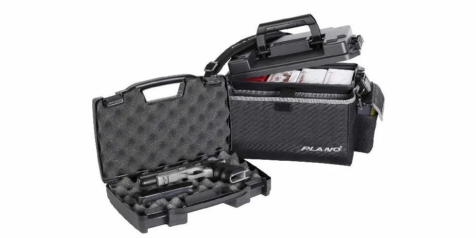 Plano X2 Range Bag- Medium Borsa tattica da poligono per la conservazione di armi, munizioni e attrezzature con custodia sigillata a prova d'acqua per le munizioni, scatola per le munizioni