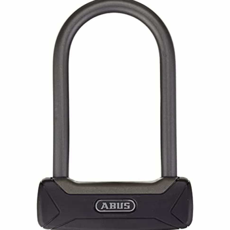 ABUS U-lock Granit Plus 640/135HB150 - Lucchetto per bicicletta extra leggero con grillo rotondo - Livello di sicurezza 12 - Nero