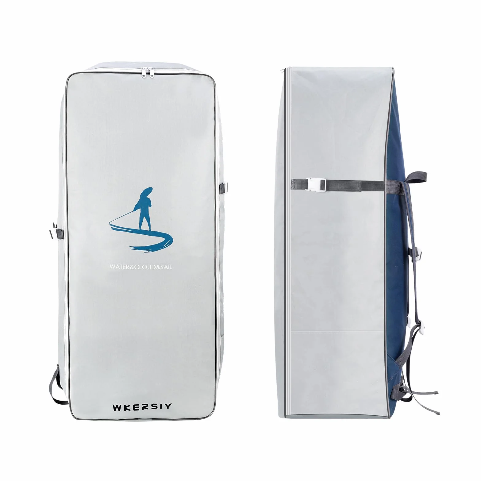 Kavolet Zaino per Paddle Board da 105 Litri, Borsa per tavola da Surf, Zaino da Viaggio per Paddleboard Stand Up Board Portatile in Tessuto Oxford Impermeabile di Grande capacità