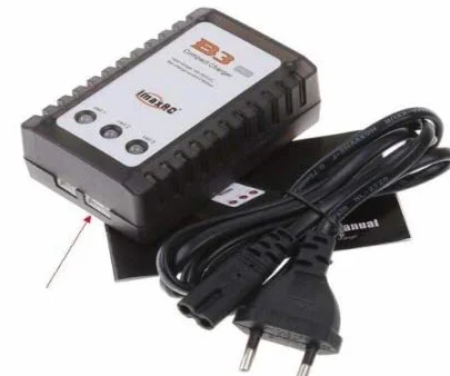 Imax CARICABATTERIA per Fucile Softair BILANCIATO LI-PO 2S 3S 7.4V 11.1V B3PRO