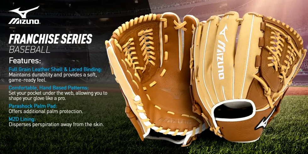 Mizuno Franchise Baseball, Guanto Palla Uomo