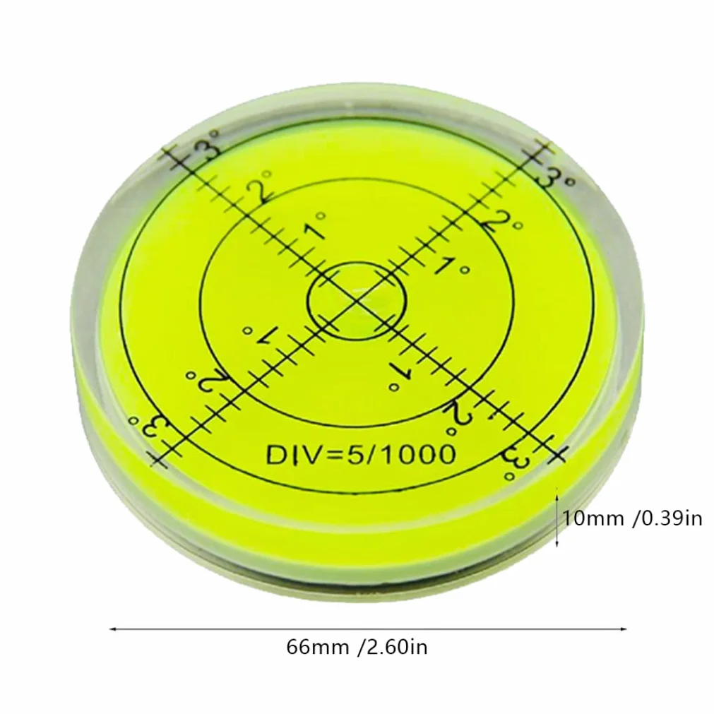 PUTT Green Reader Bubble Spirit Livel Round Golf Green Reader Mettle Green Golf Accessori verdi