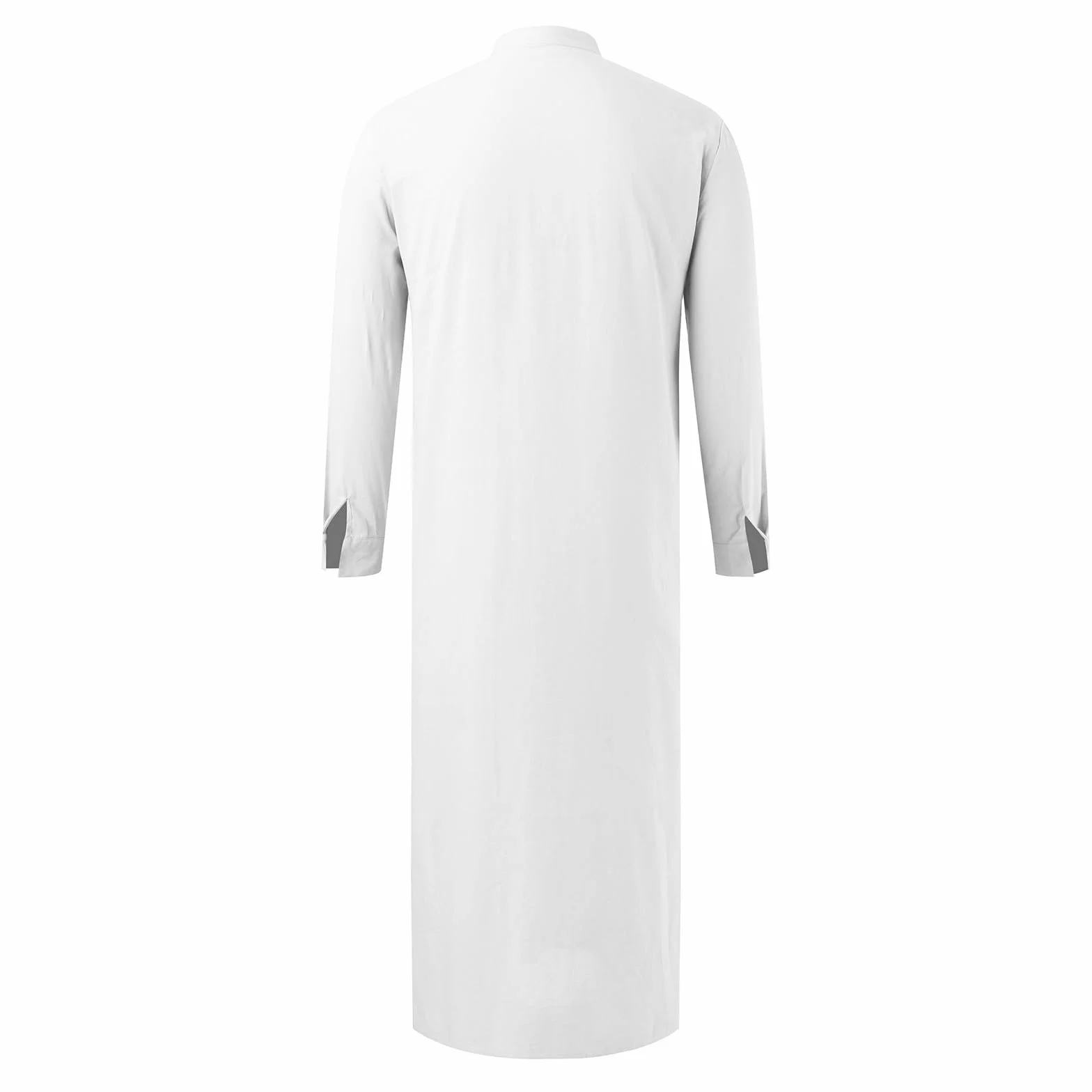 Royalty Dubai Roba Musulmano Caftano Abaya Uomo Islamico Manica Lunga Medio Oriente