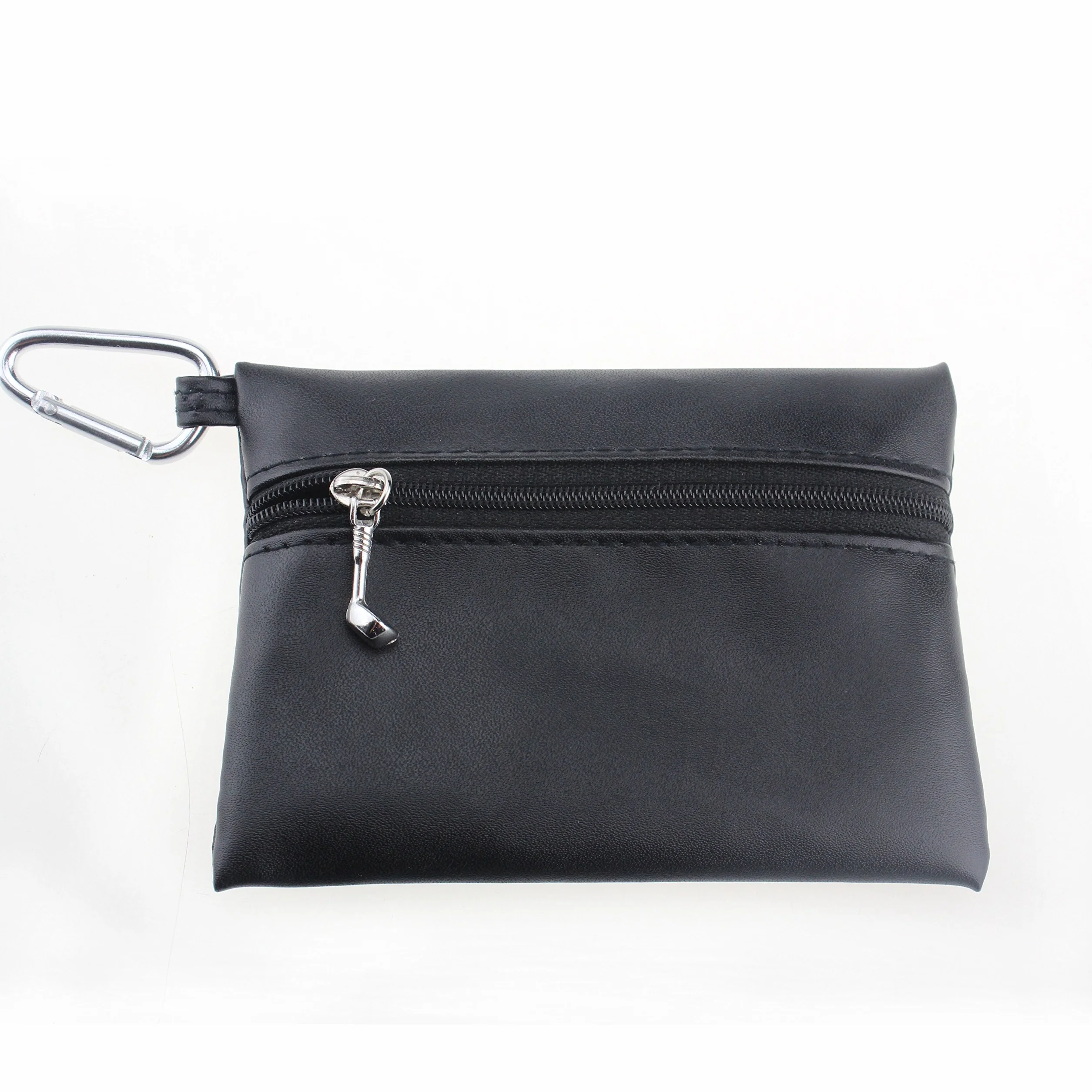Crestgtolf PU Golf Tee Pouch Bag 10 pz