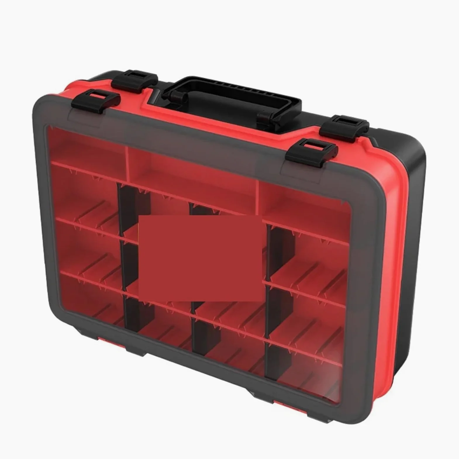 Scatola Porta-Attrezzi da Pesca Portatile, Doppio Strato, Staccabile, con Scomparto for Accessori da Pesca, Esca E Gancio. per ami, Esche