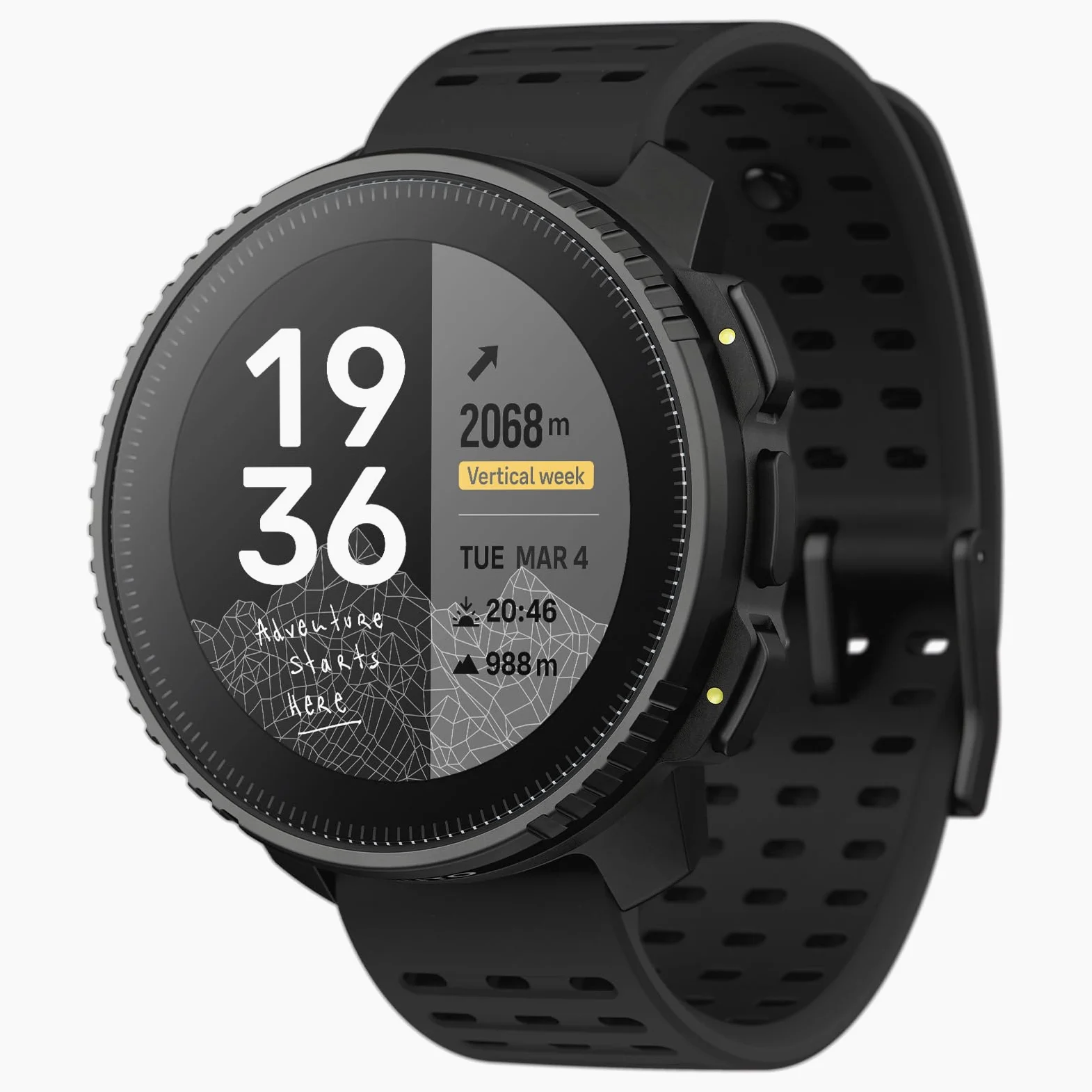 SUUNTO Verticale: orologio GPS avventura, schermo grande, mappe offline, ricarica solare