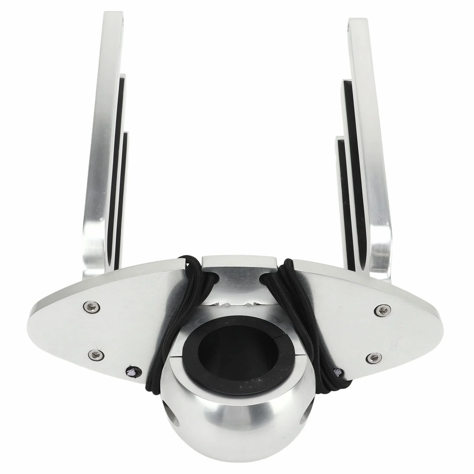 Aramox Wakeboard Rack Staffa di Supporto per Torre Regolabile in Alluminio Lucidato per Tubo da 1,89-2,48 Pollici