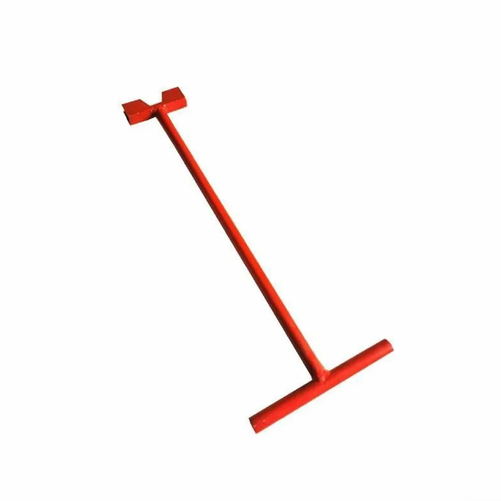 Asta di prolunga per valvola a sfera in acciaio PVC, stelo di estensione per pozzi profondi, 30 cm, 60 cm, maniglia a doppio orecchio, design a tubo rotondo, maniglia a T per operazioni di condotte
