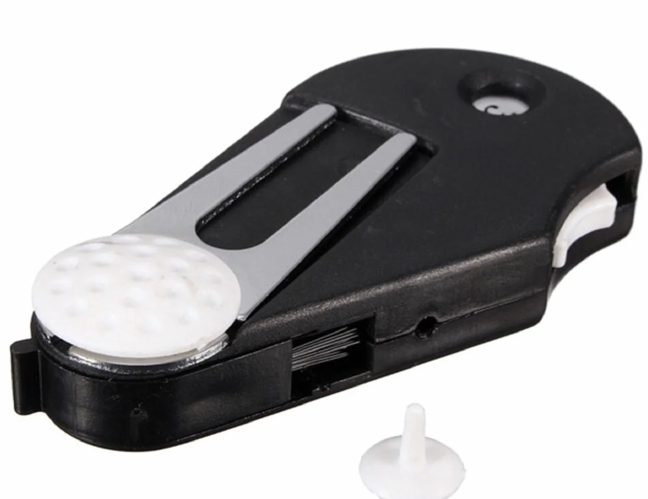 Tasca Golf Strumento Multi-Funzionale 5 in 1 Kit - alza Pitch, forcelle, penello, Clip, contatore, Ball Marker