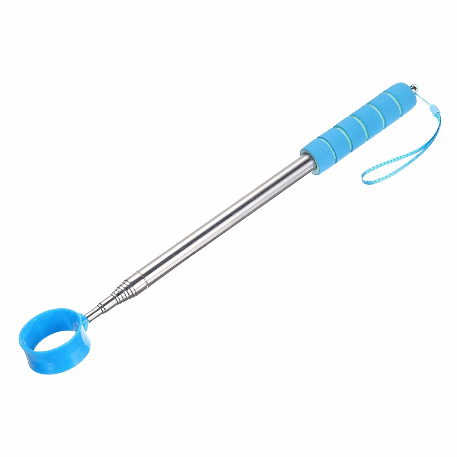 PATIKIL Golf Ball Retriever Testa telescopica Grabber con cordino per acqua Golf Ball Picker Strumento Accessori da golf