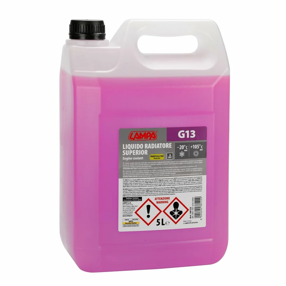Lampa 38122 Superior-Viola G13, Liquido antigelo radiatore (-20°C) - 5 L