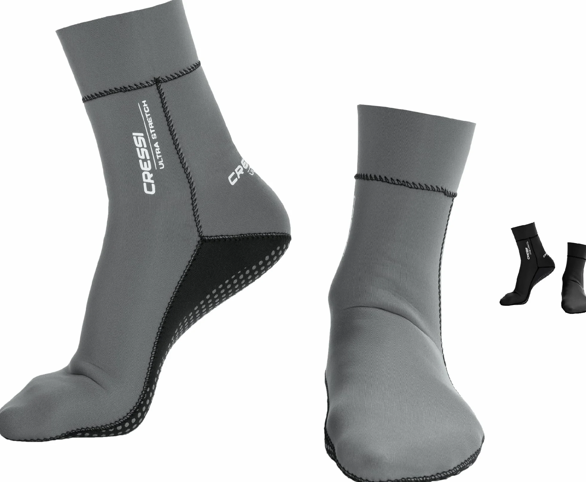 CRESSI Ultra Stretch Socks, Calzari in Neoprene Bifoderato da 1.5mm Unisex Adulto