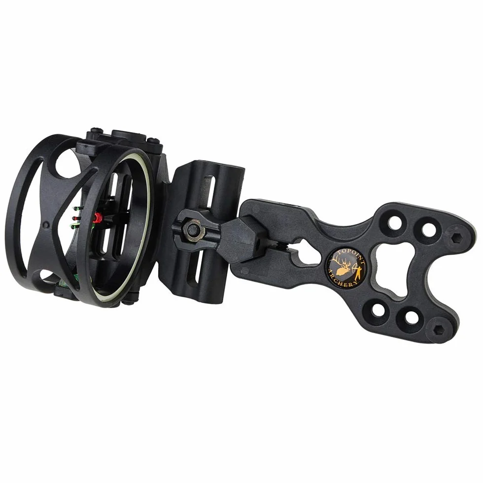 Namvo Set Accessori Tiro con l'Arco 3 Pin Mirino Ammortizzatore Gomma per Archi Ricurvi Composti