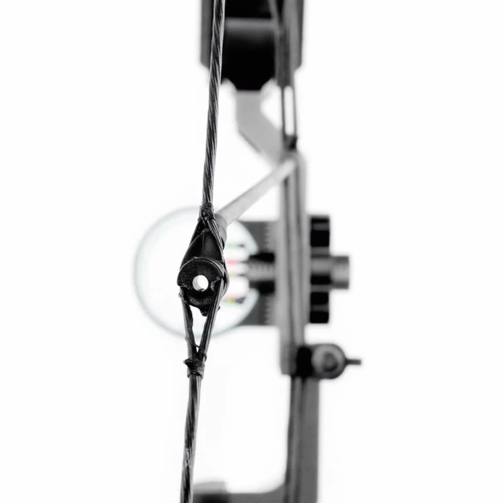 Bow Sight Peep 1/4" 3/16" Compound Bow Peep Sight Tubi per Arco 3Pcs