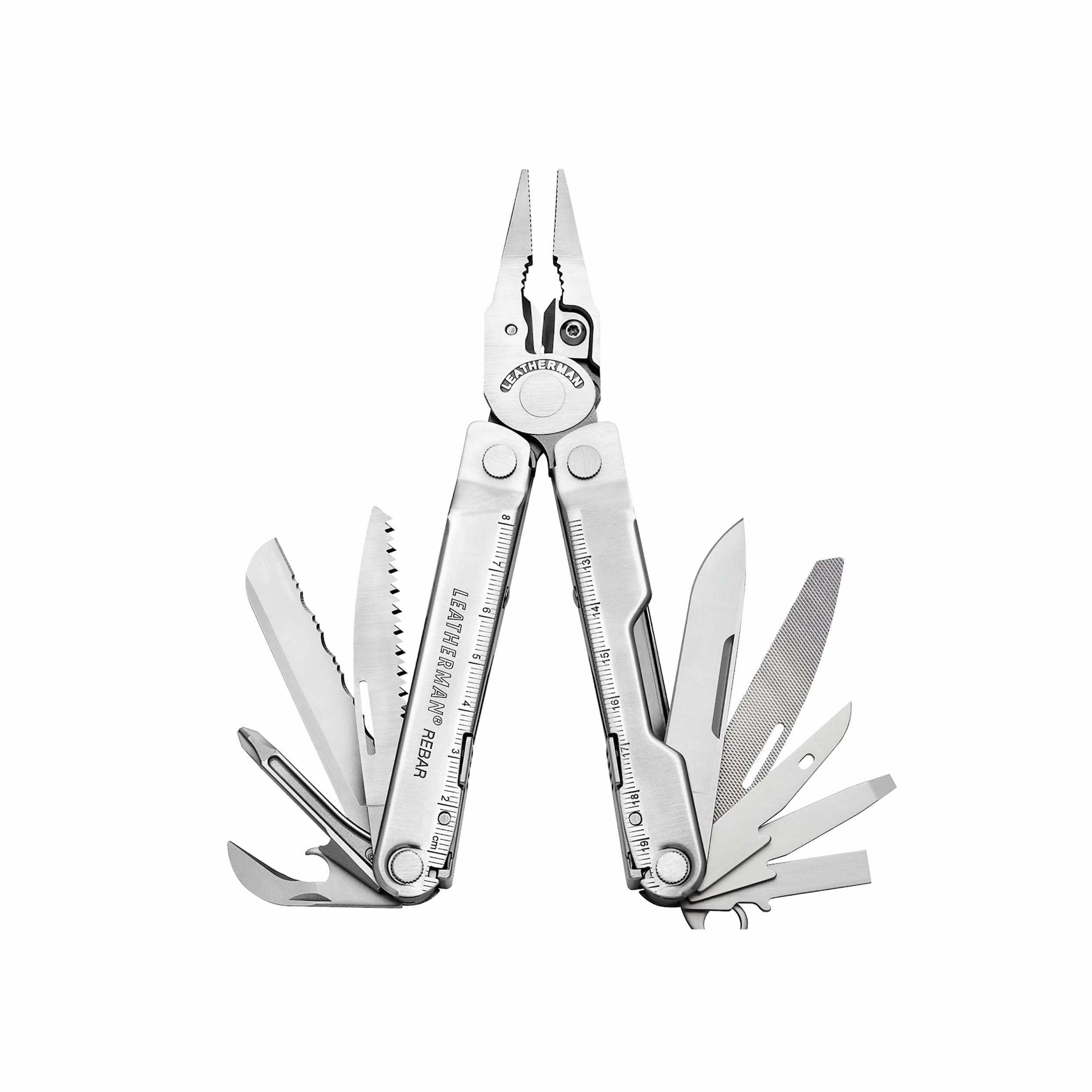 Leatherman Rebar Multi-Tool 17 Strumenti Acciaio Inossidabile Argento