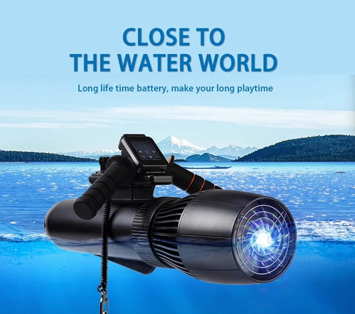 Jetski elettrico 700W 3m/s 14500mAh 160min Scooter marino subacqueo brushless