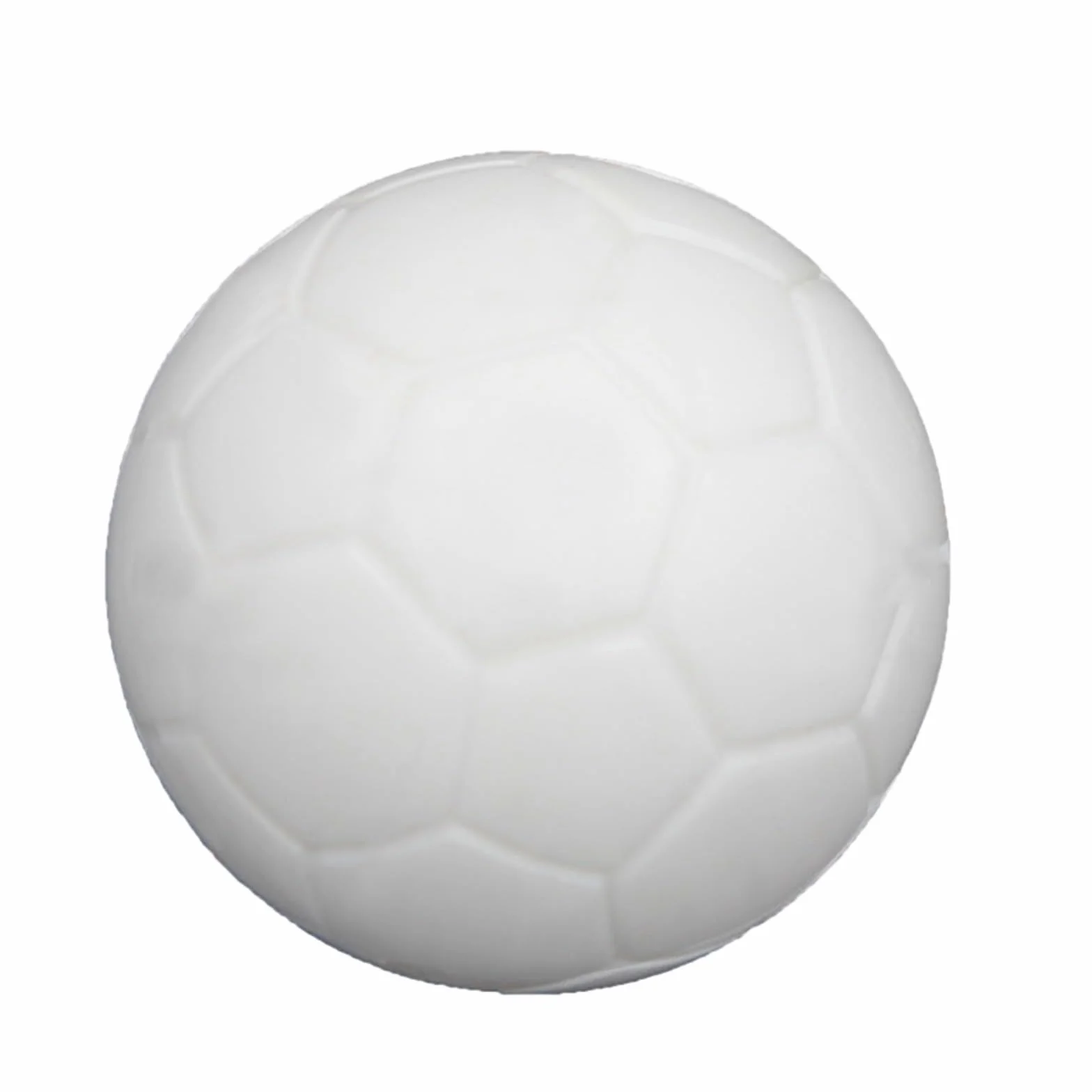 Palline da calcio balilla in resina bianca 36 mm lisce 12 pezzi