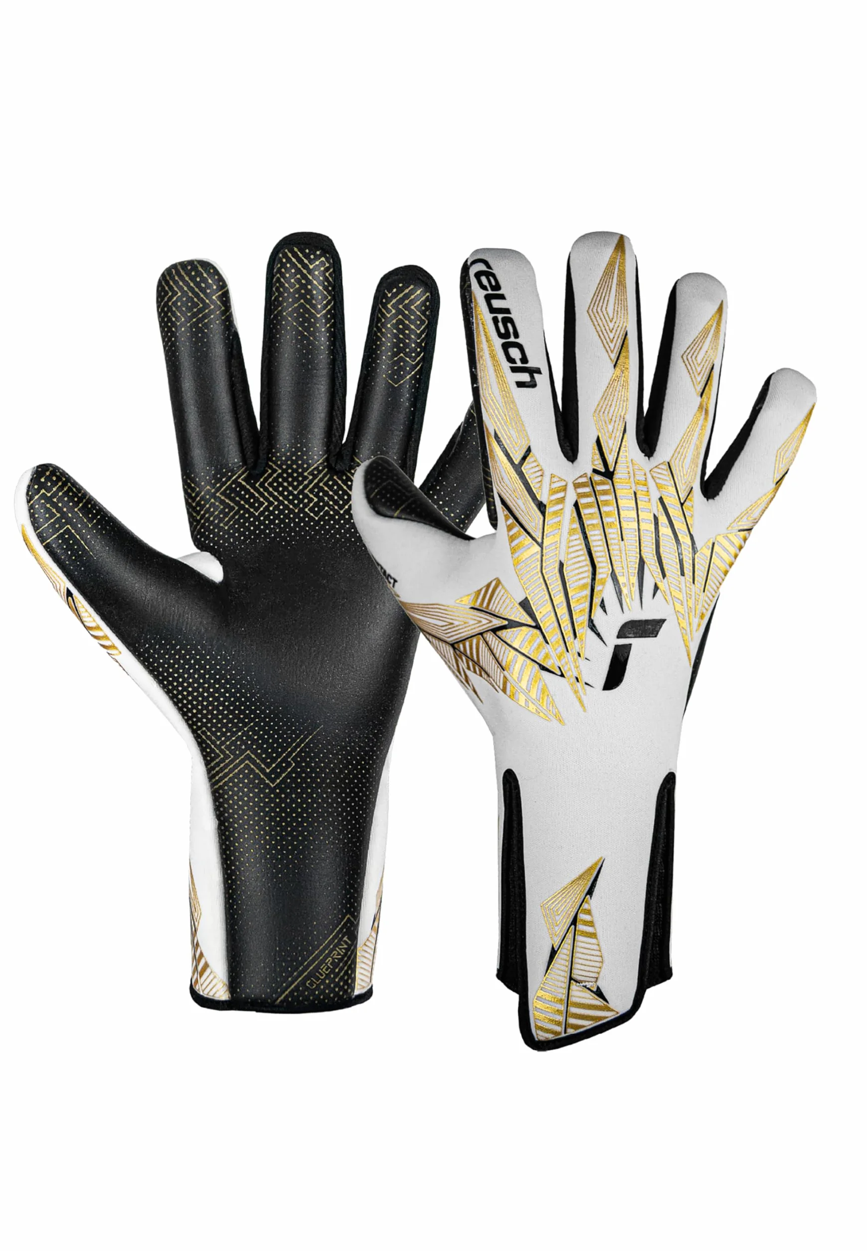 Reusch Pure Contact Gold X Glueprint Guanti da Portiere per Adulti
