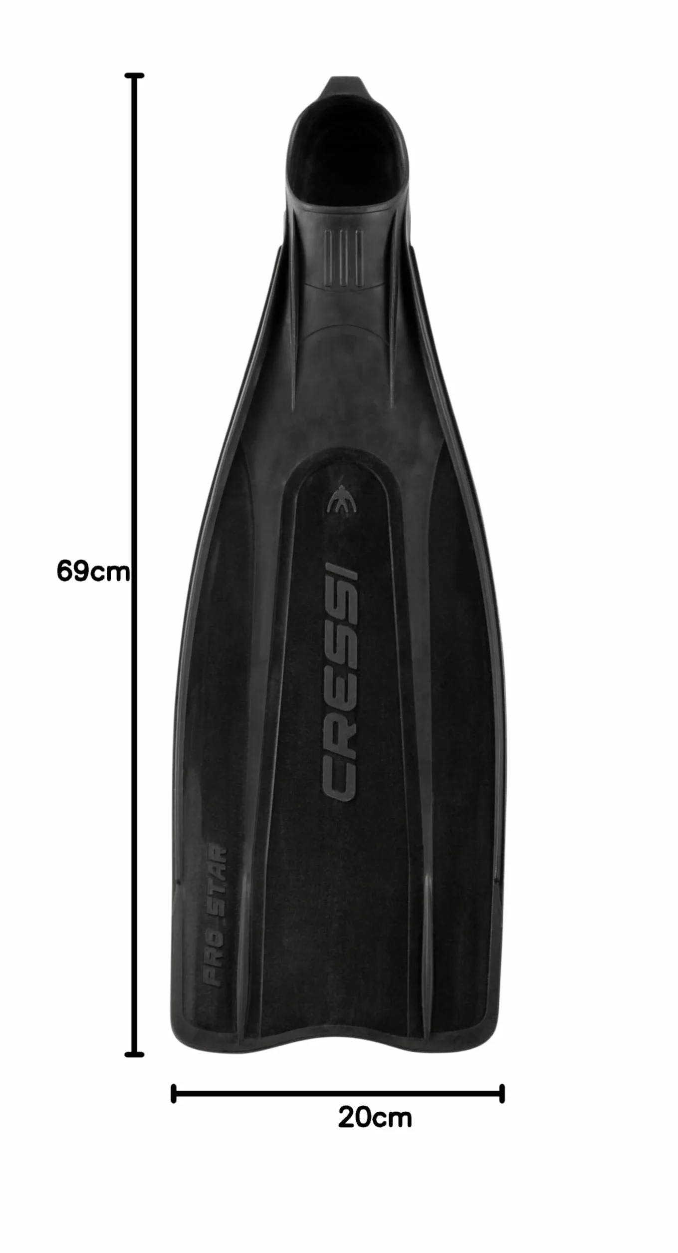 Cressi Pro Star Pinne Alte Prestazioni Immersioni Apnea Snorkeling
