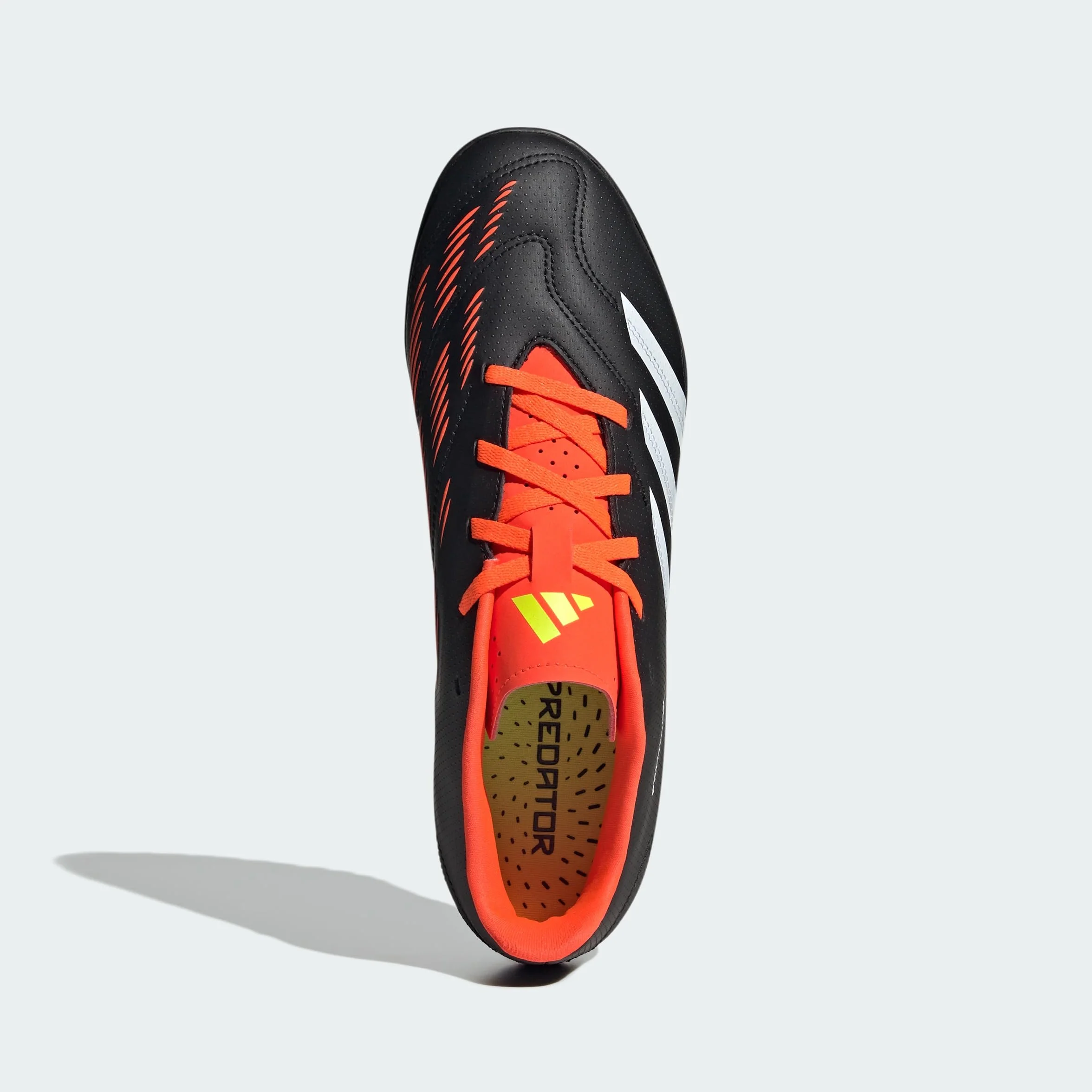 adidas Predator Club Turf Football Boots Core Black Cloud White Solar Red 45 1/3 EU