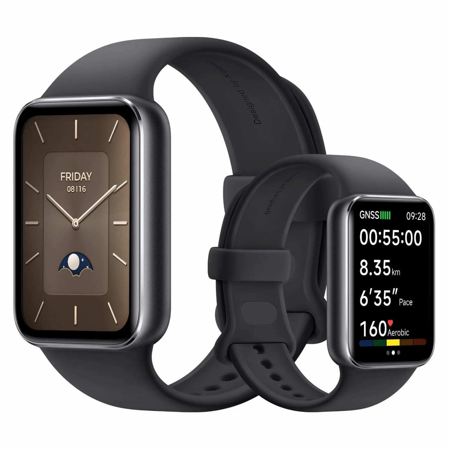 XIAOMI Smart Band 9 Pro Schermo AMOLED 44mm Telaio Alluminio Autonomia 21 giorni Monitoraggio SpO2 GPS 5 ATM