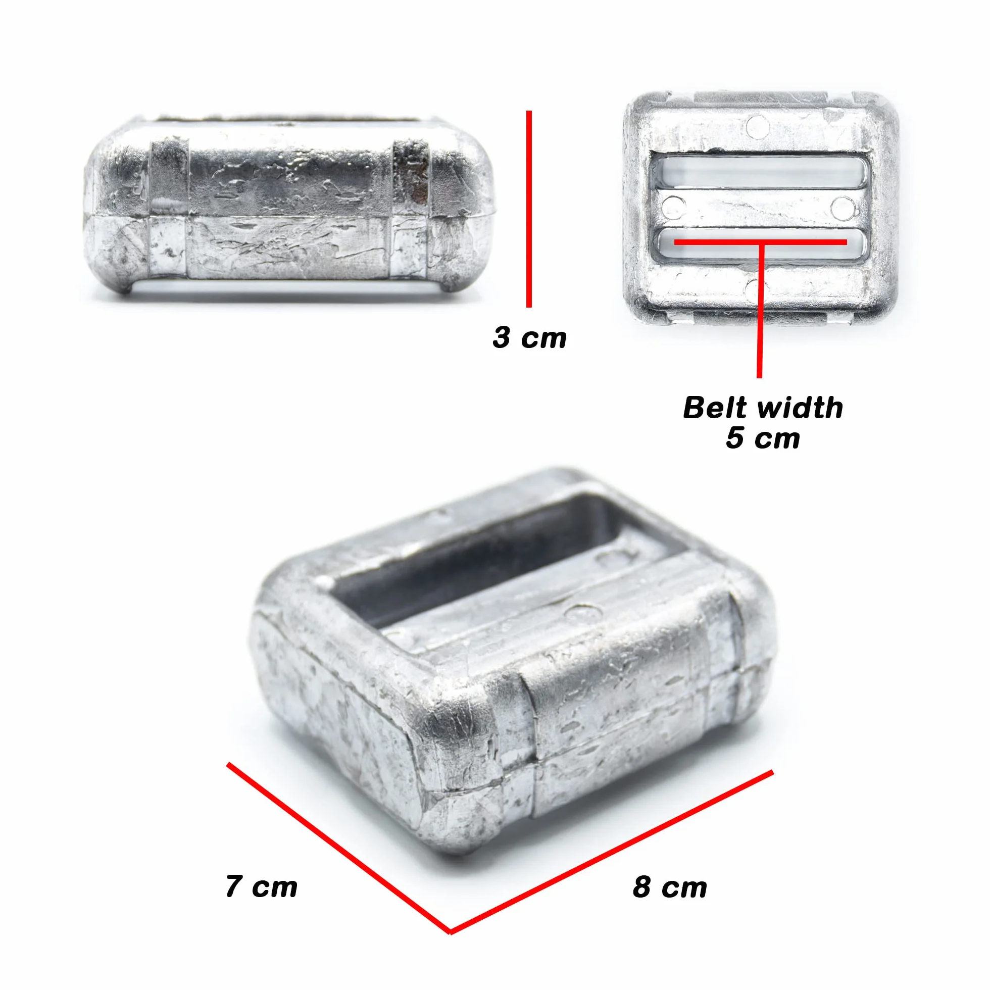 NAMAKA® Piombo Sub zavorra kg 1 - 6 Pezzi Confezione
