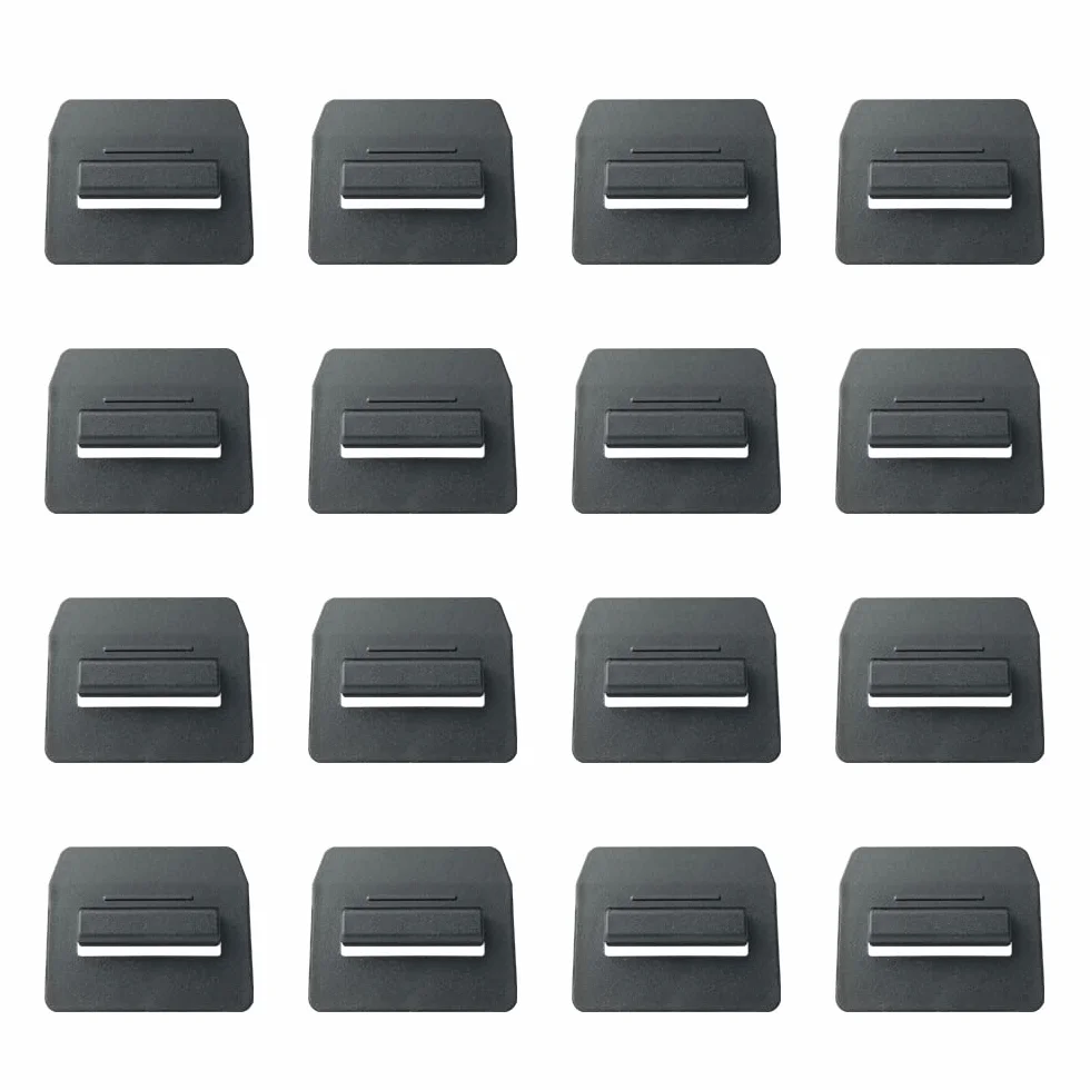 16 PCS Sunshade Clips Roof Shade Clips for Sunroof Compatible with Tesla Model 3 Model Y Roof Sun Shade Heat Shield Installation Accessories(Black, Model 3)