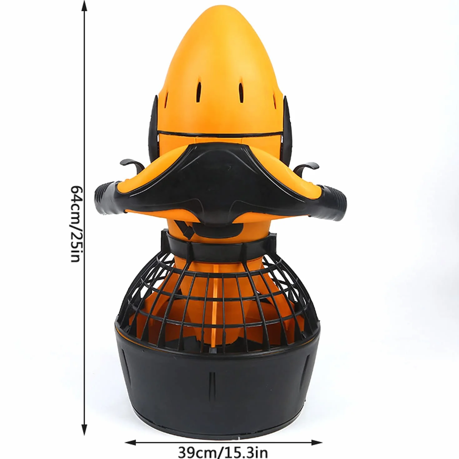 Scooter subacqueo elettrico 300 W doppia velocità impermeabile 6 km/h con supporto action camera