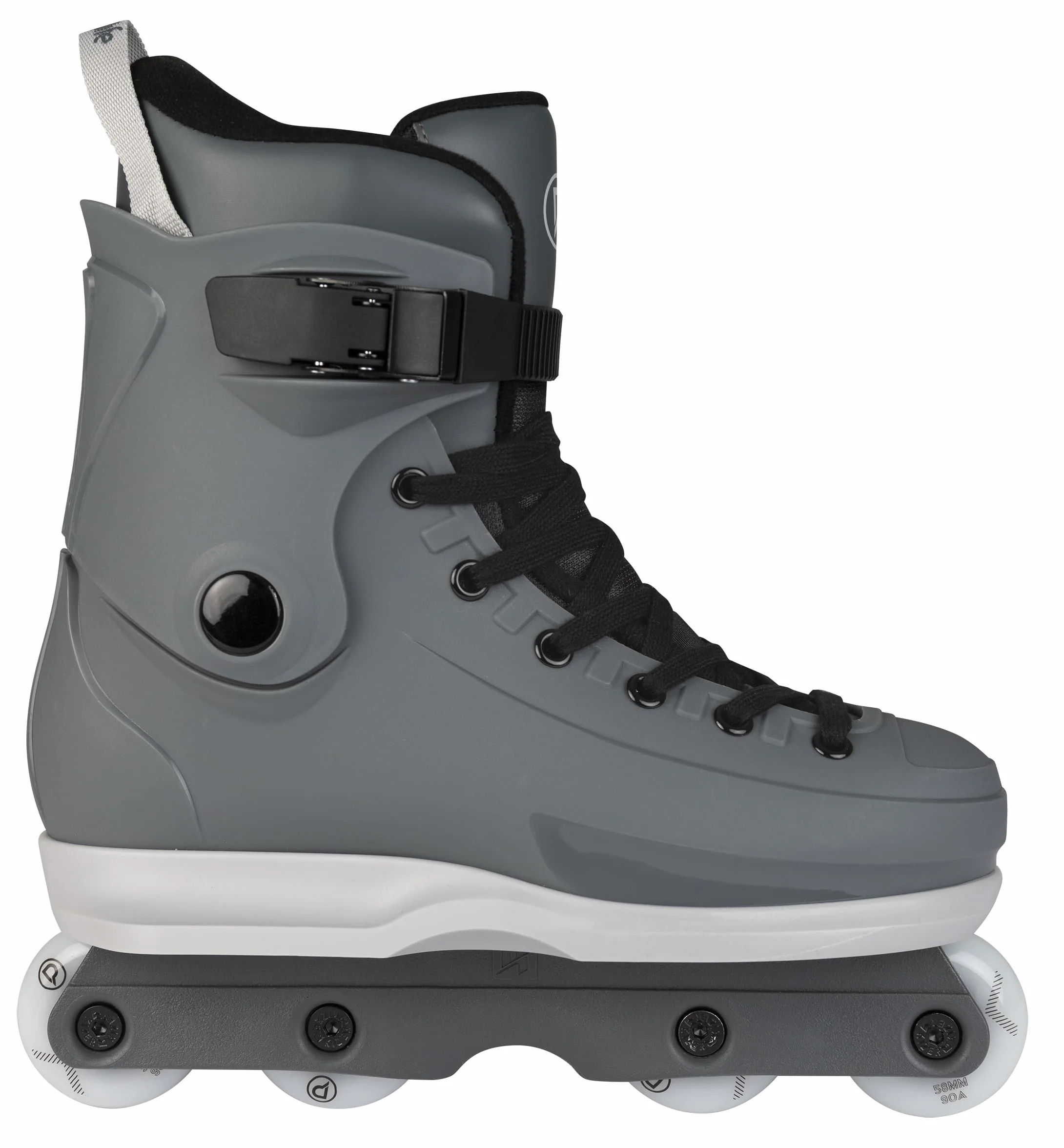 Playlife Pattini in linea aggressivi Inline Rave Park nero taglia 37-46 ruote Kizer Fluid V Frame