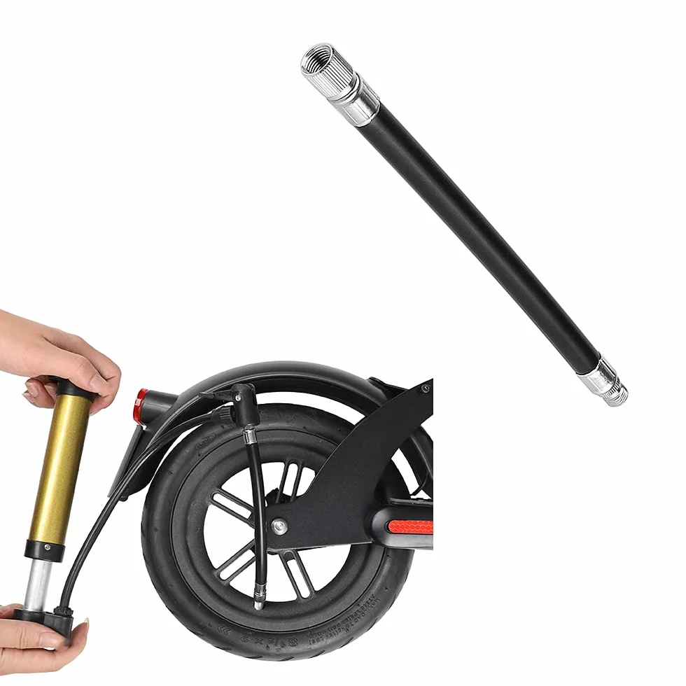 Estensione pneumatico valvola gonfiabile per Xiaomi M365 Pro Pro2 1S per Mi 3 Scooter Elettrico Tubo Valvola di estensione Parti di Ricambio Monopattino Accessori per Bici Moto