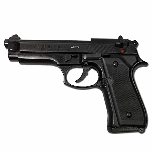 Pistola Scacciacani Bruni 92 Cal 8 Nera BR-1300